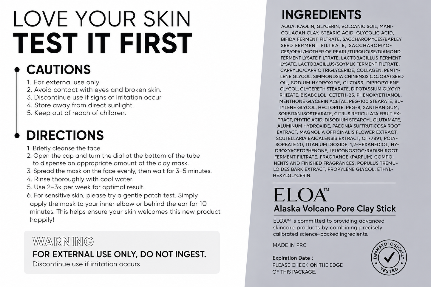Eloa™ Clay Stick 2PCS Combo