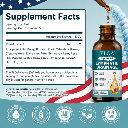 Eloa™ Liposomal Lymphatic Drainage Drops