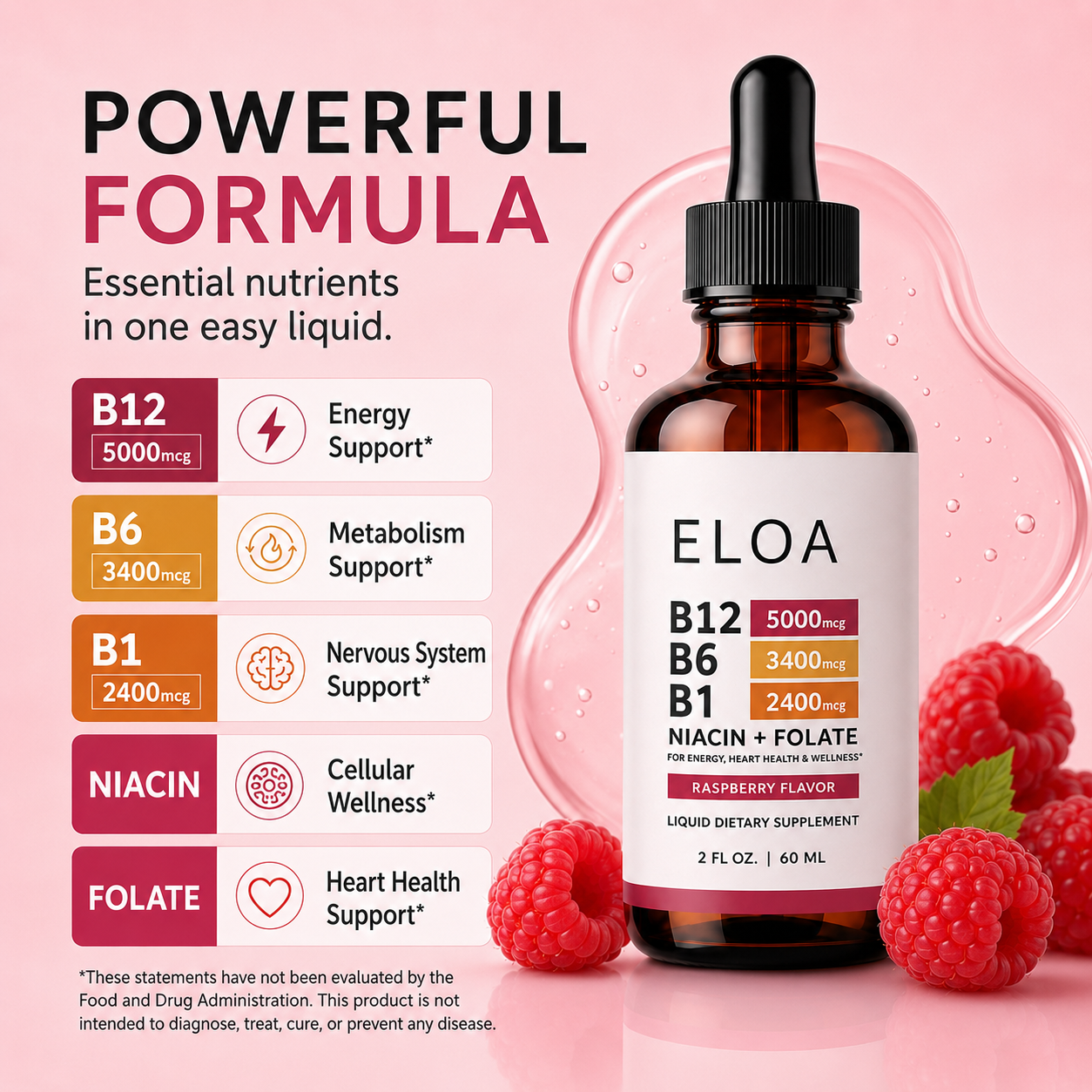 Eloa™ Liquid B12 Drops