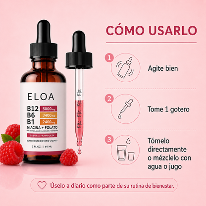 Eloa™ Gotas Líquidas de B12