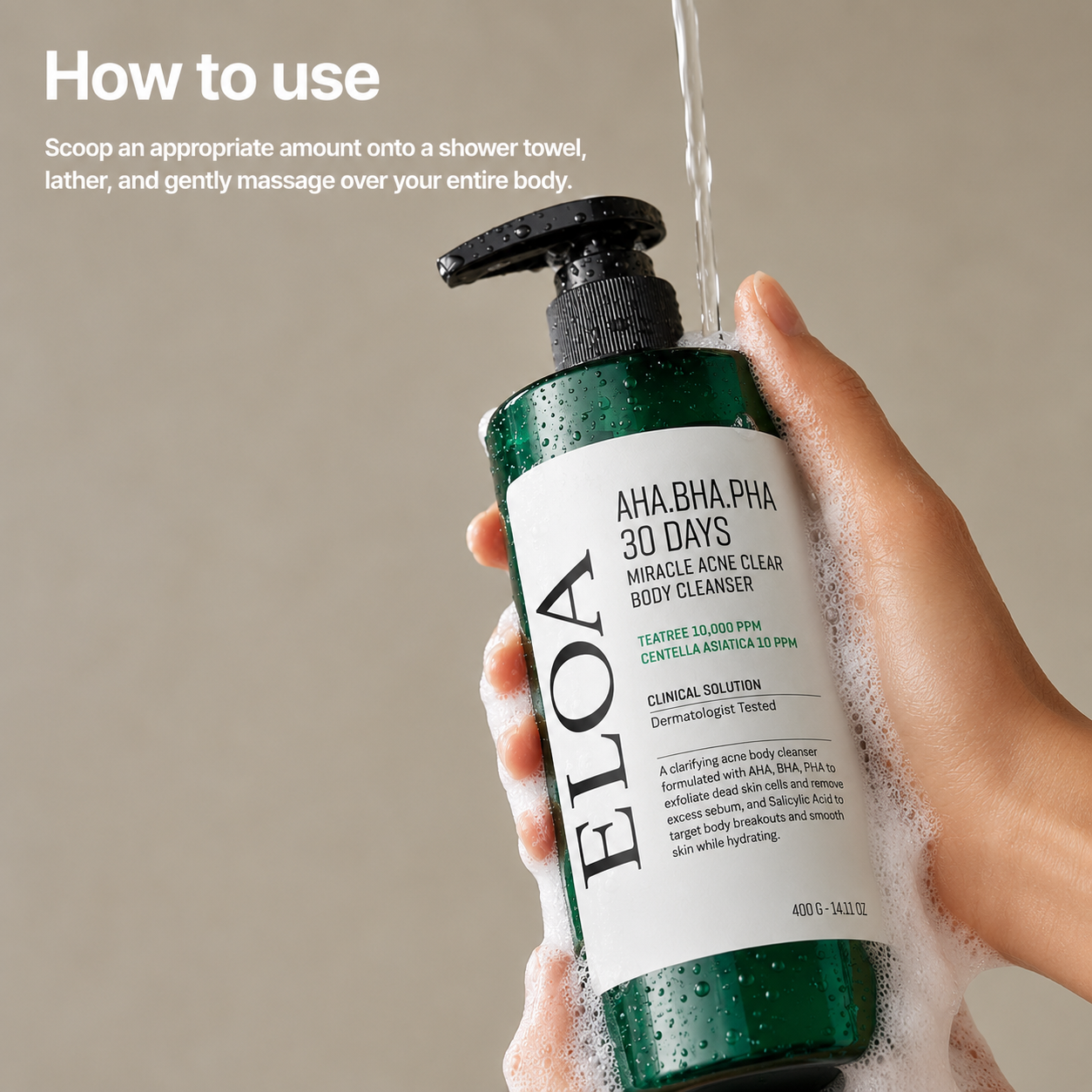 Eloa™ 30-Day Clear Skin Body Cleanser
