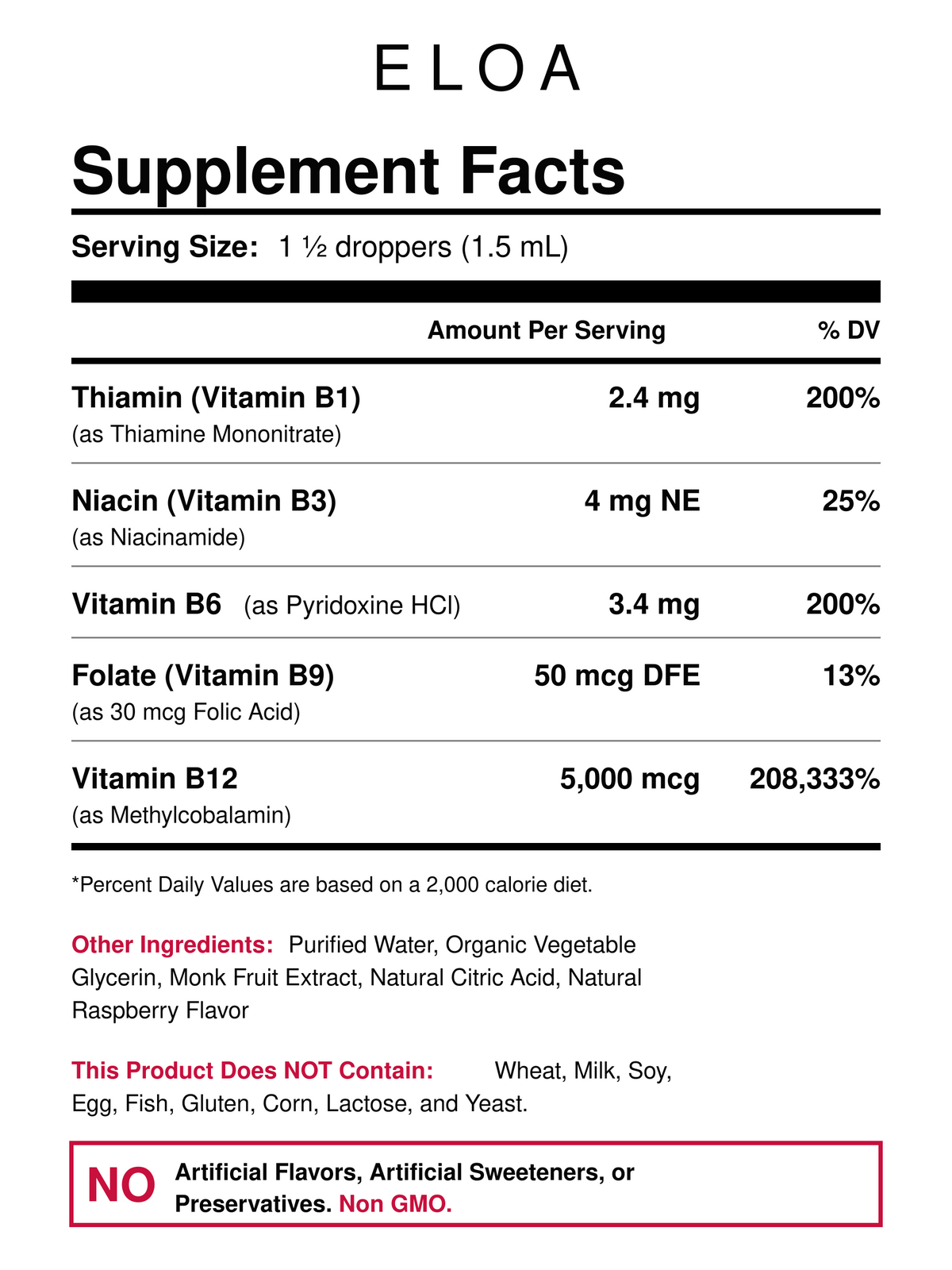 Eloa™ Liquid B12 Drops
